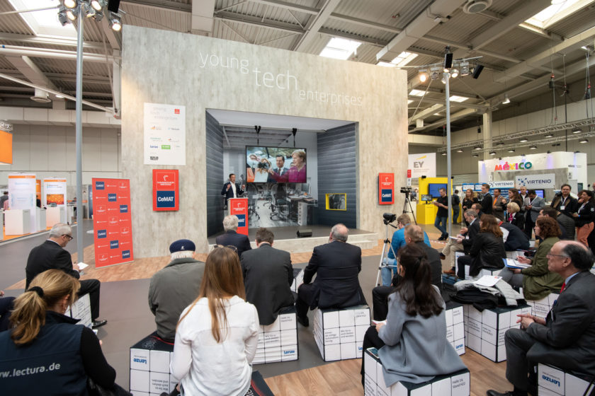 HANNOVER MESSE/CeMAT 2018, Young Tech Enterpises