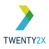 TWENTY2X logo